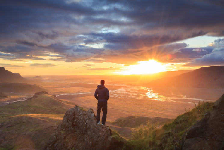 Iceland sunset