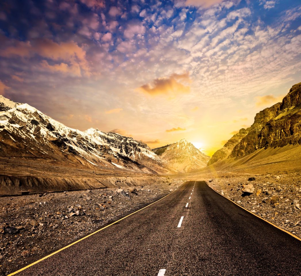 Road in mountains